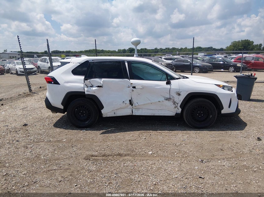 2022 Toyota Rav4 Le VIN: 2T3G1RFV5NC296219 Lot: 45667951