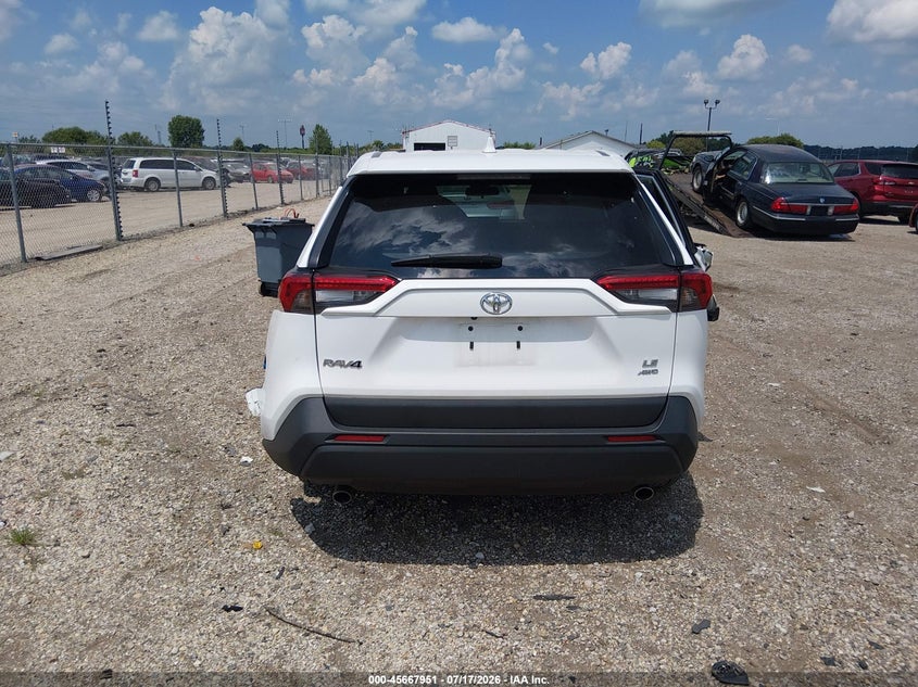 2022 Toyota Rav4 Le VIN: 2T3G1RFV5NC296219 Lot: 45667951