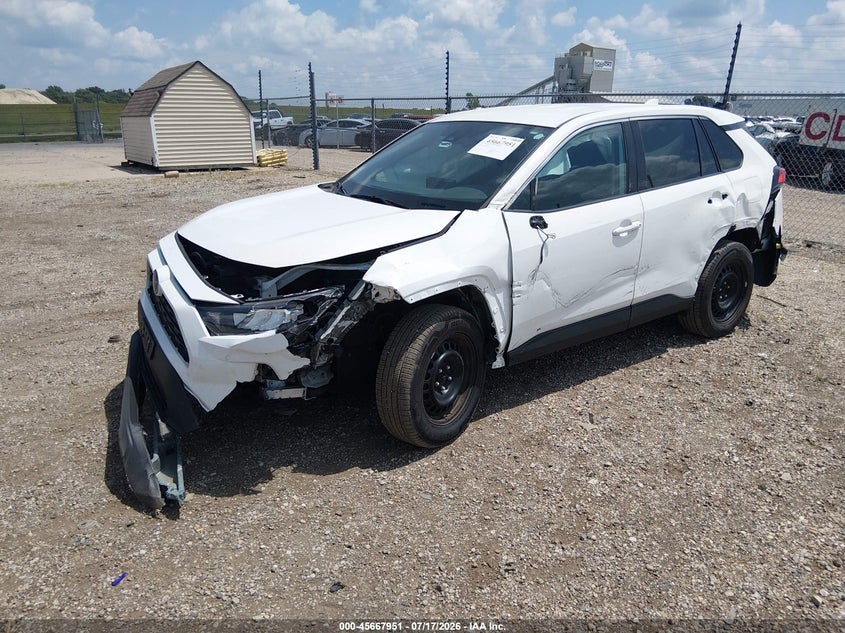2022 Toyota Rav4 Le VIN: 2T3G1RFV5NC296219 Lot: 45667951