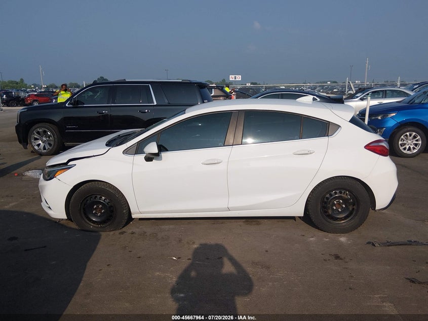 2017 Chevrolet Cruze Lt Auto VIN: 3G1BE6SM1HS523487 Lot: 45667964
