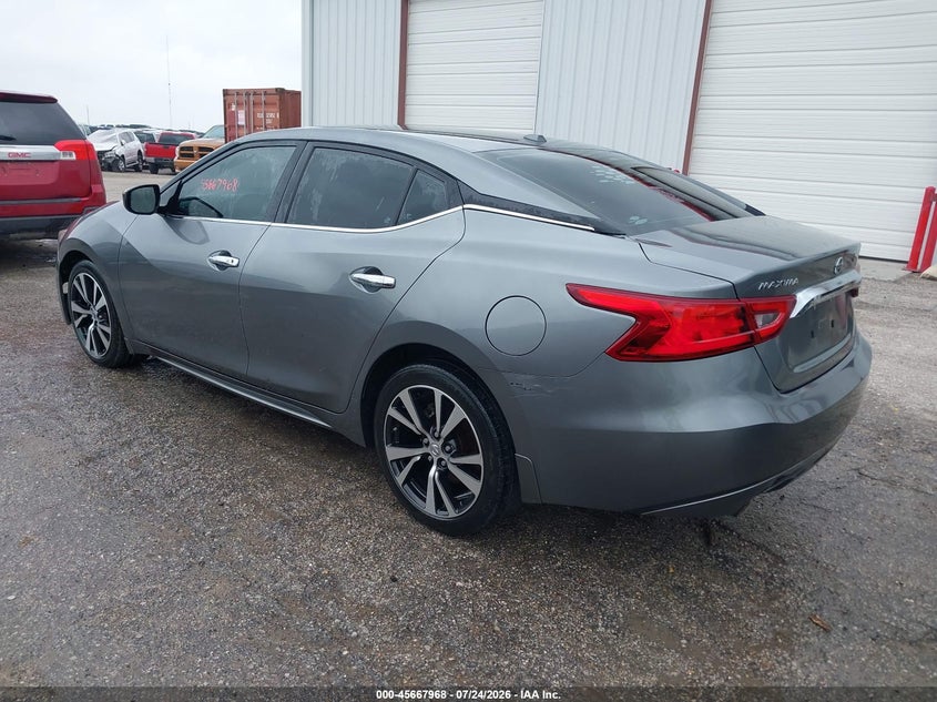 2016 NISSAN MAXIMA auction photo 3