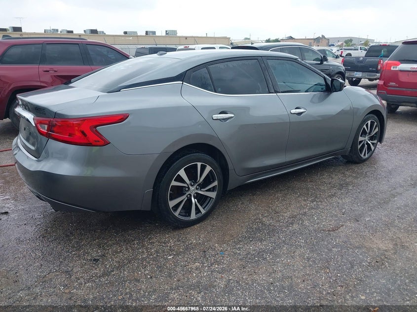 2016 NISSAN MAXIMA auction photo 4