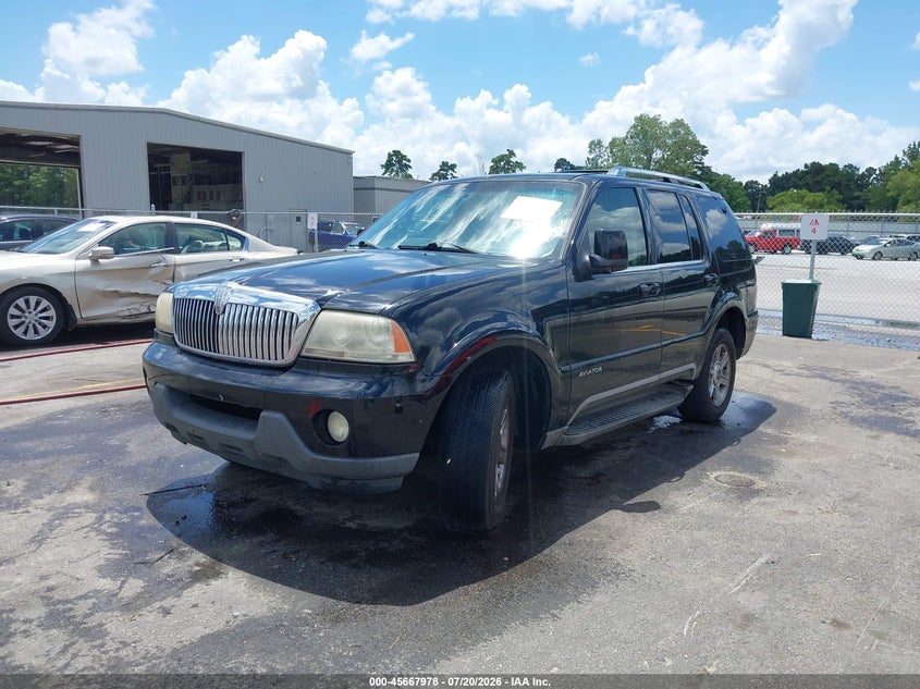 LINCOLN AVIATOR 2005 VIN 5LMEU88H75ZJ26158