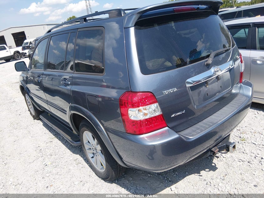 2007 TOYOTA HIGHLANDER HYBRID auction photo 3