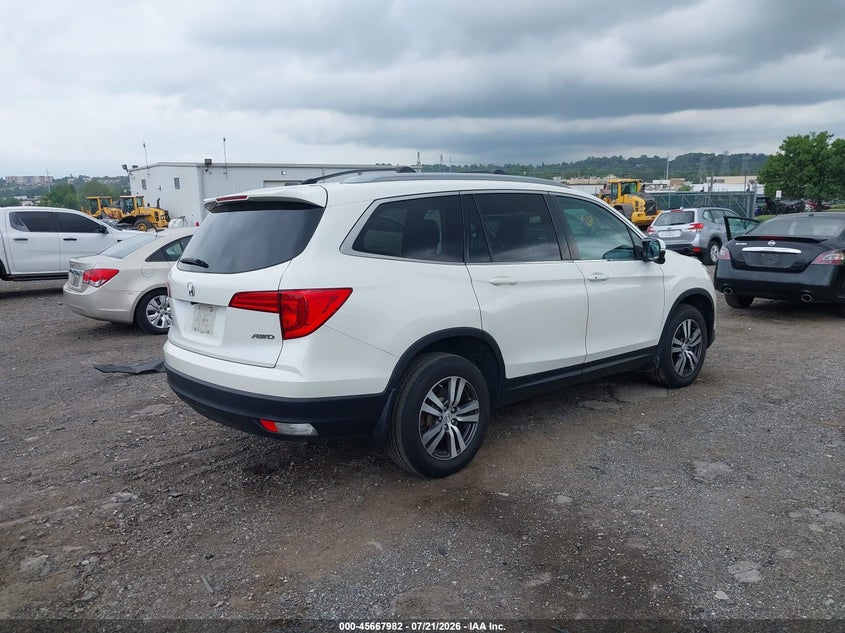 Vin: 5fnyf6h55jb019098, lot: 46166582, honda pilot ex-l 20184
