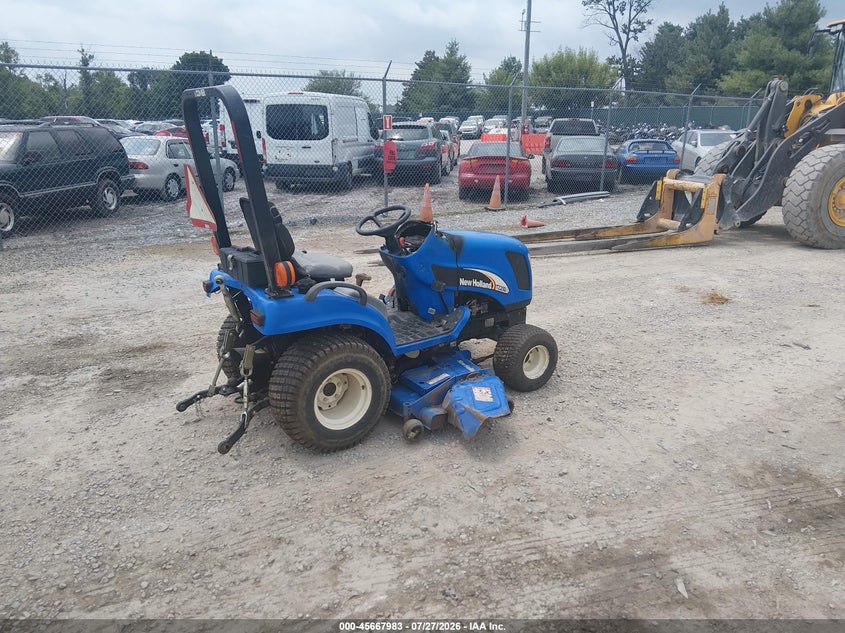 2008 NEW HOLLAND TZ25DA auction photo 4