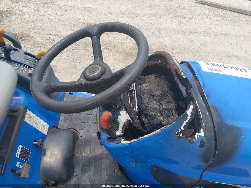 2008 NEW HOLLAND TZ25DA auction photo 6
