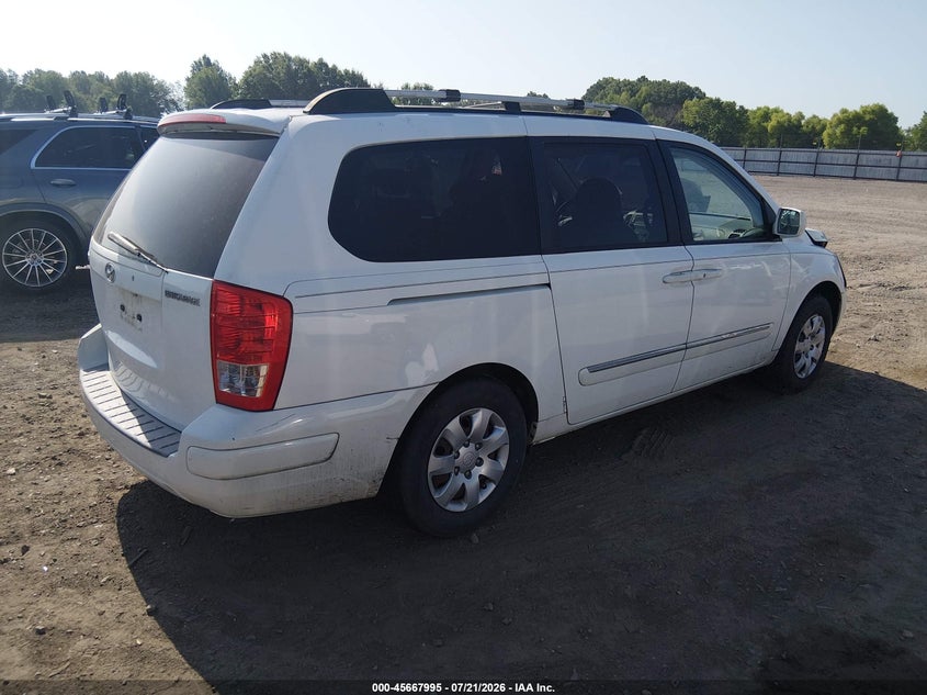2007 HYUNDAI ENTOURAGE auction photo 4
