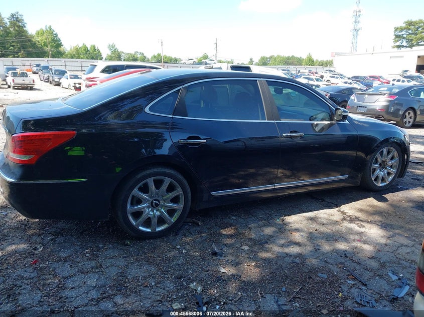 2013 Hyundai Equus Signature VIN: KMHGH4JH4DU058108 Lot: 45668006