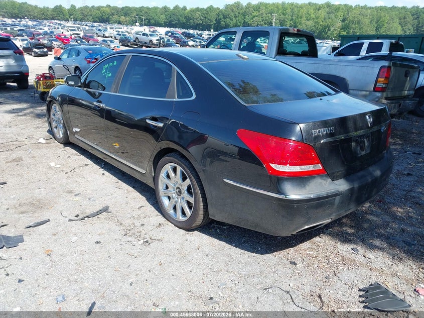 Vin: kmhgh4jh4du058108, lot: 46166606, hyundai equus signature 20133