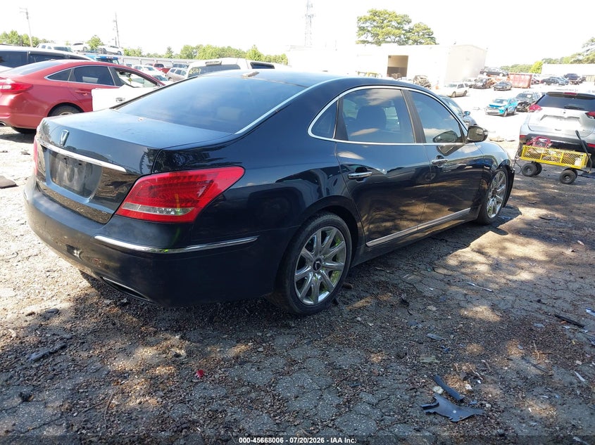 Vin: kmhgh4jh4du058108, lot: 46166606, hyundai equus signature 20134