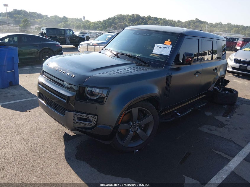 Vin: saleweee0r2314652, lot: 46166607, land rover defender 110 p525 carpathian edition 20242