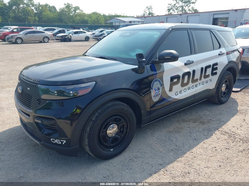 Vin: 1fm5k8ac0sga54847, lot: 46166610, ford police interceptor utility 20252