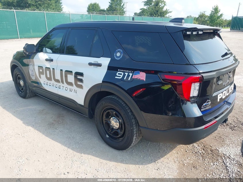 Vin: 1fm5k8ac0sga54847, lot: 46166610, ford police interceptor utility 20253