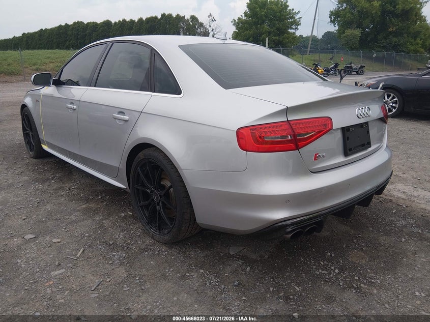 Vin: waukgbfl3ea113490, lot: 46166623, audi s4 3.0t premium plus 20143