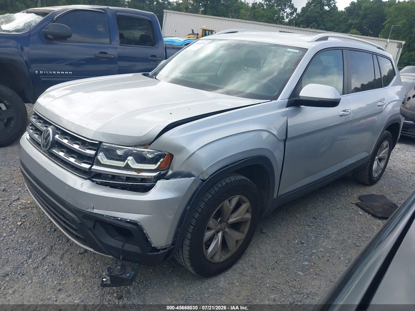 2018 Volkswagen Atlas 3.6L V6 Se/3.6L V6 Se W/Technology VIN: 1V2DR2CA0JC591095 Lot: 45668030