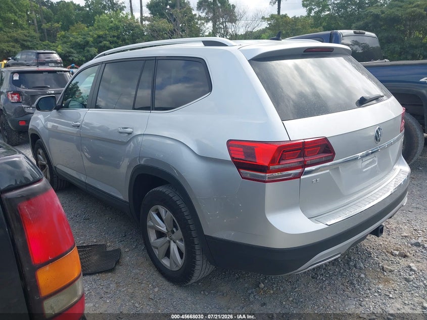 2018 Volkswagen Atlas 3.6L V6 Se/3.6L V6 Se W/Technology VIN: 1V2DR2CA0JC591095 Lot: 45668030