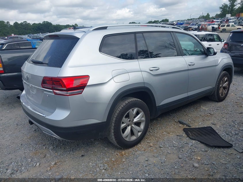 2018 Volkswagen Atlas 3.6L V6 Se/3.6L V6 Se W/Technology VIN: 1V2DR2CA0JC591095 Lot: 45668030