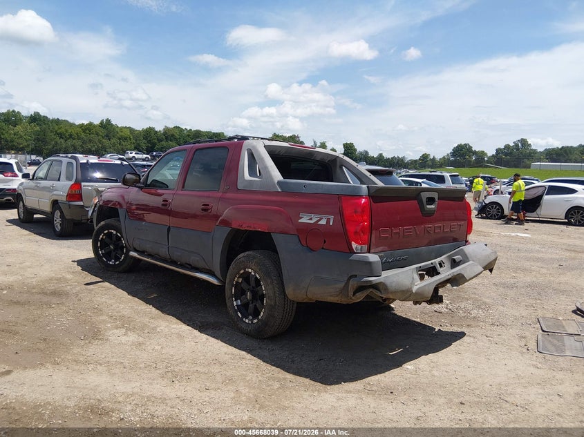 2005 Chevrolet Avalanche 1500 Z71 VIN: 3GNEK12Z15G292530 Lot: 45668039