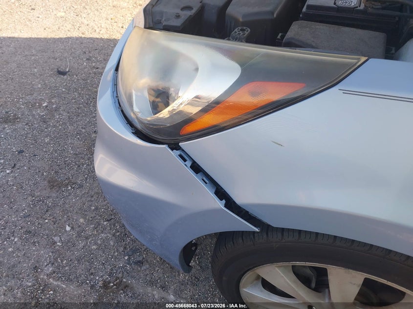 2013 HYUNDAI ACCENT HATCHBACK 1.6L I-4 DI, DOHC, VVT, 138HP
