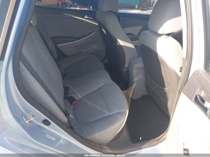 2013 HYUNDAI ACCENT HATCHBACK 1.6L I-4 DI, DOHC, VVT, 138HP