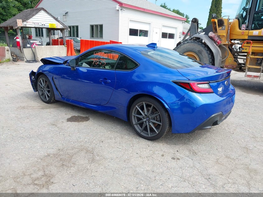 Vin: jf1zdbe17s8703534, lot: 46166675, subaru brz limited 20253