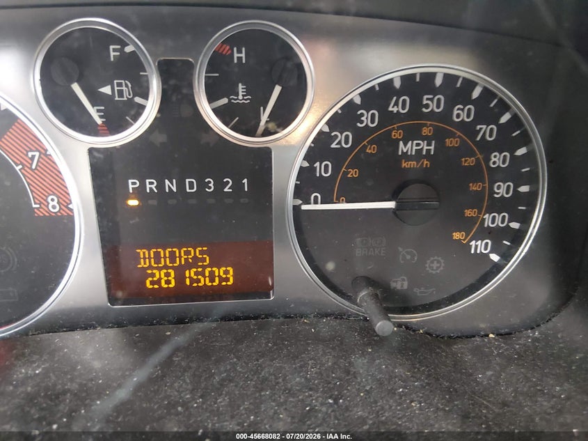 2006 Hummer H3 Suv VIN: 5GTDN136268166936 Lot: 45668082