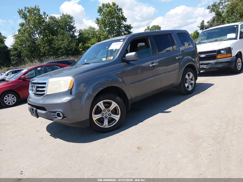 Vin: 5fnyf4h47db015232, lot: 46166685, honda pilot ex 20132