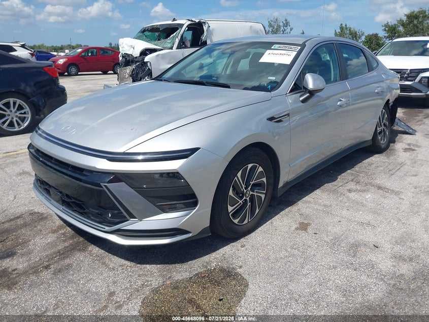 2026 Hyundai Sonata Hybrid Blue KMHL24JJ2TA139045 photo 1