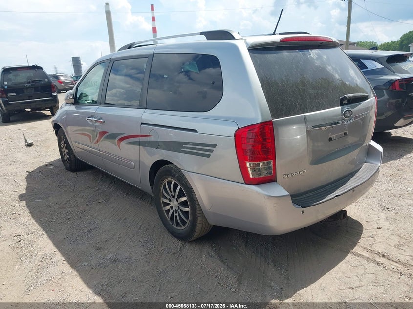 Vin: kndmh4c73b6386049, lot: 46166733, kia sedona ex 20113