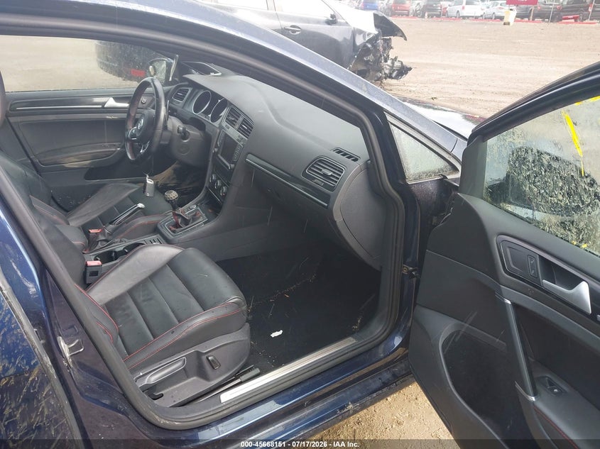 VOLKSWAGEN GOLF GTI 2016 VIN 3VW4T7AU9GM032386