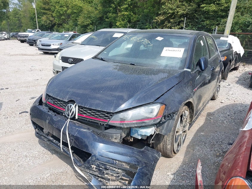 VOLKSWAGEN GOLF GTI 2016 VIN 3VW4T7AU9GM032386