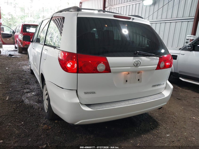 Vin: 5tdkk4cc2as303800, lot: 46166778, toyota sienna le 20103