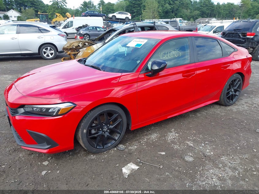 2024 HONDA CIVIC SEDAN 2.0L I-4 DI, DOHC, VVT, 158HP