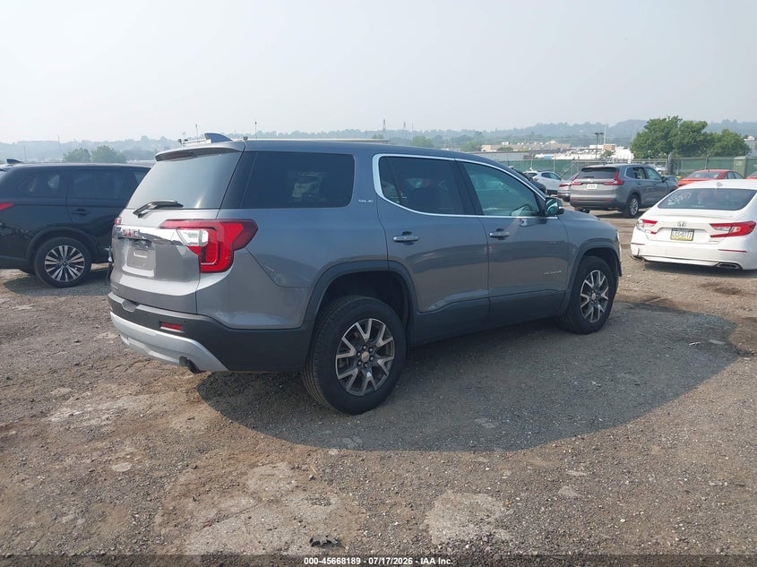 Vin: 1gkknkla2lz142462, lot: 46166789, gmc acadia fwd sle 20204