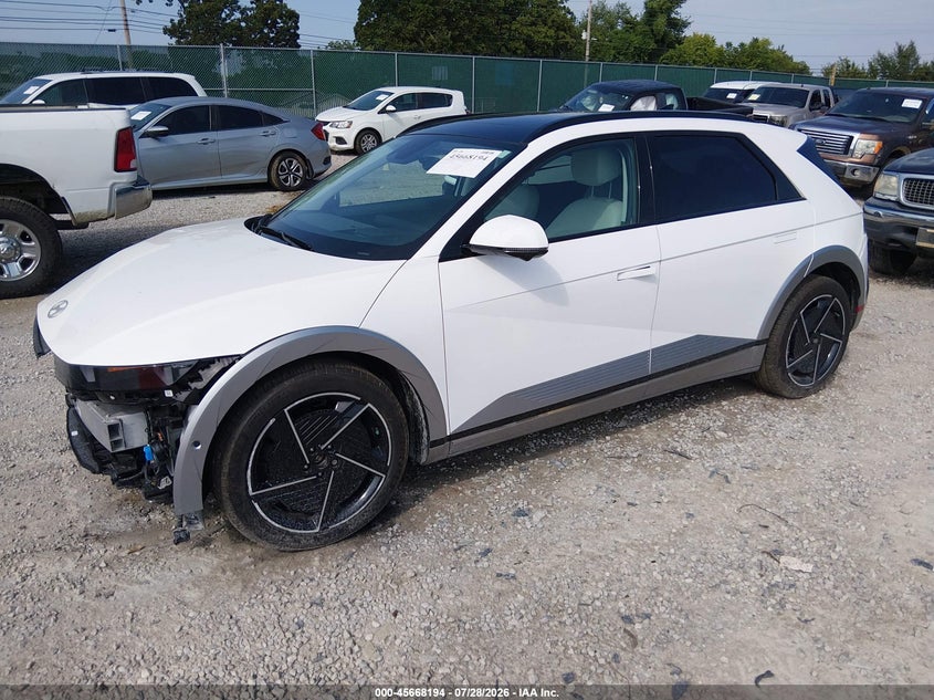 Vin: 7yakrddcxsy020862, lot: 46166794, hyundai ioniq 5 limited 20252