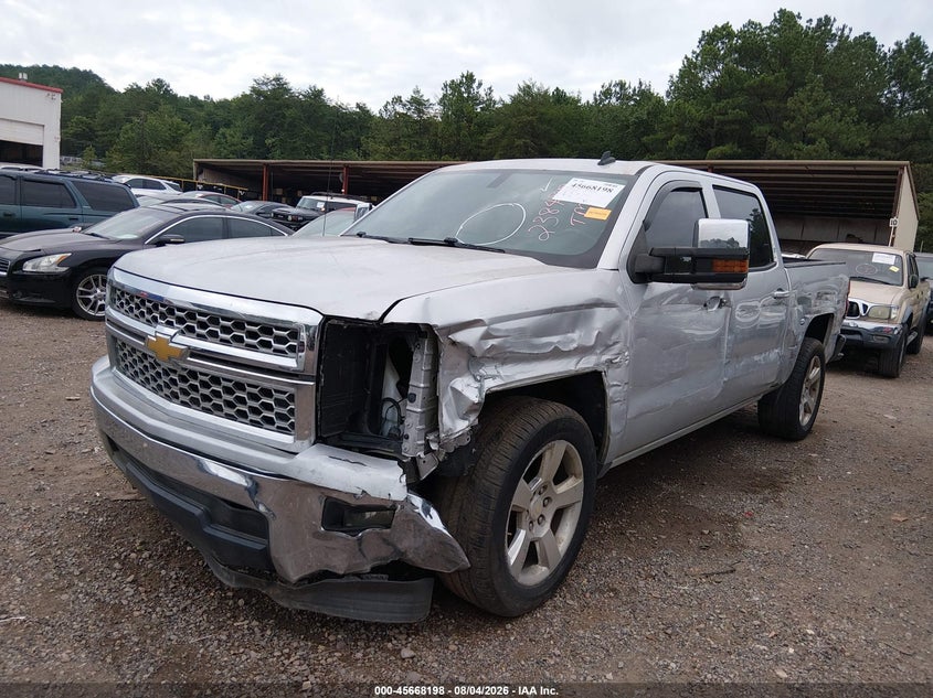 2014 Chevrolet Silverado, Звичайний знос, IAAI, VIN 3GCPCREC7EG238489 — фото 2