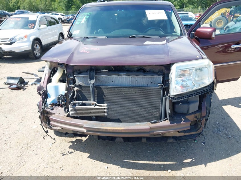 2014 Honda Pilot Touring VIN: 5FNYF4H95EB052356 Lot: 45668199