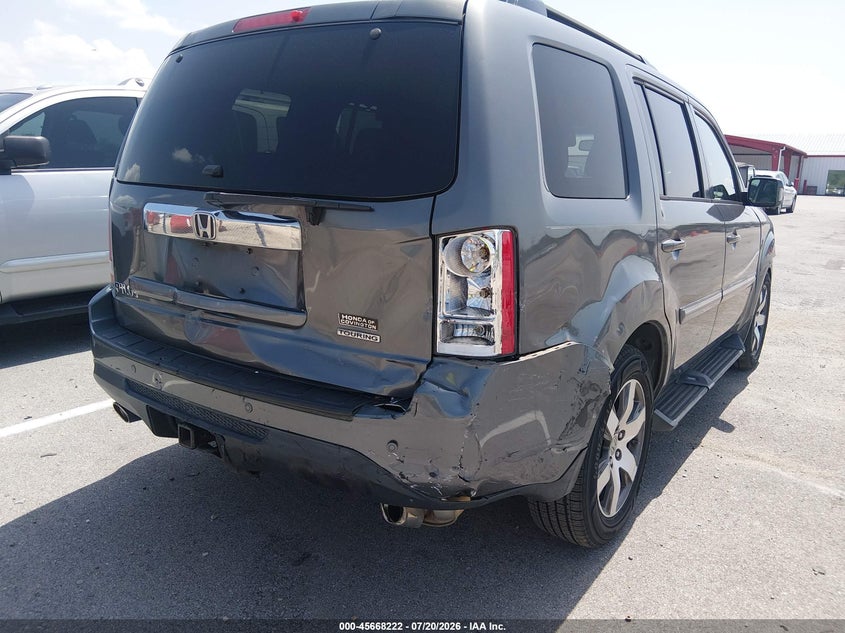 2012 Honda Pilot Touring VIN: 5FNYF3H96CB043530 Lot: 45668222