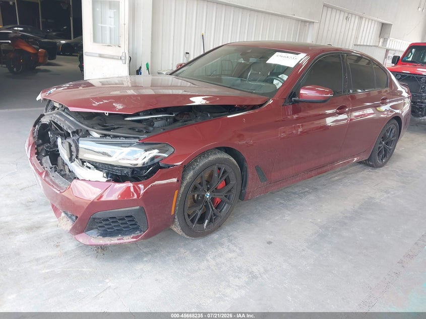 2023 BMW 540 auction photo 2