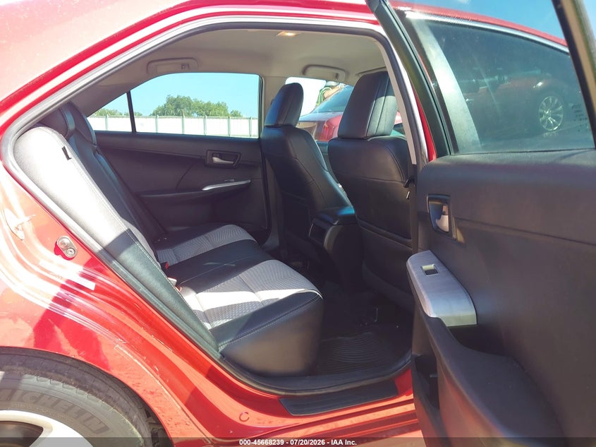 2014 TOYOTA CAMRY SEDAN 2.5L I-4 DOHC, VVT, 178HP