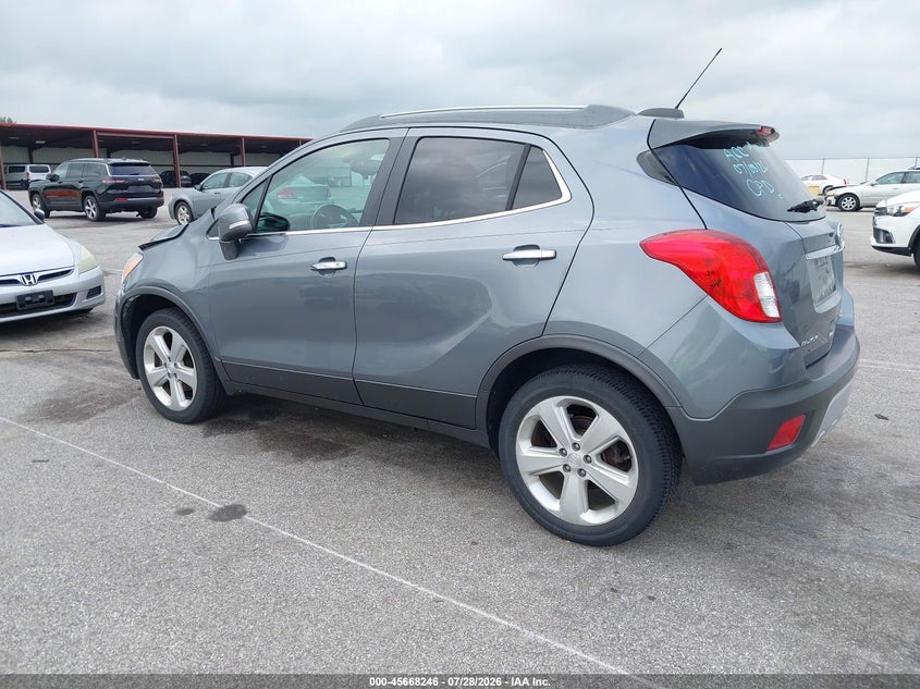 Vin: kl4cjfsb5fb164119, lot: 46166846, buick encore convenience 20153