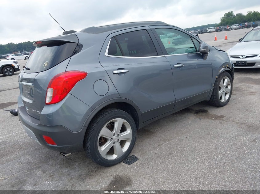 Vin: kl4cjfsb5fb164119, lot: 46166846, buick encore convenience 20154
