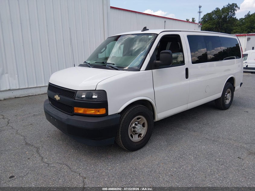 Vin: 1gawgefg9j1260666, lot: 46166852, chevrolet express 2500 ls 20182