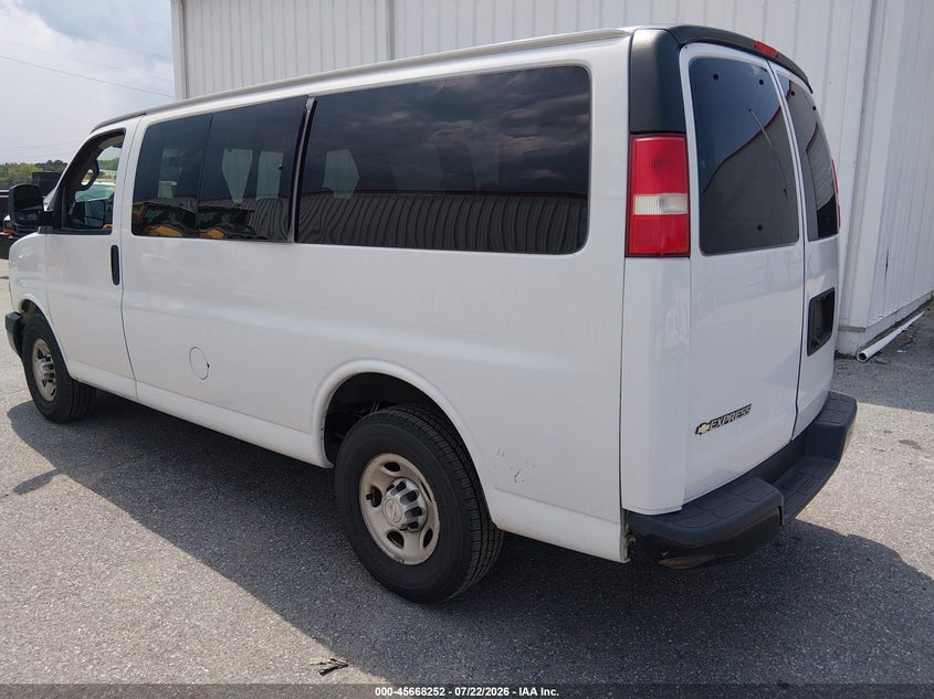 Vin: 1gawgefg9j1260666, lot: 46166852, chevrolet express 2500 ls 20183