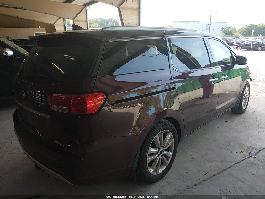 2015 Kia Sedona Sx Luxury VIN: KNDME5C19F6020306 Lot: 45668258