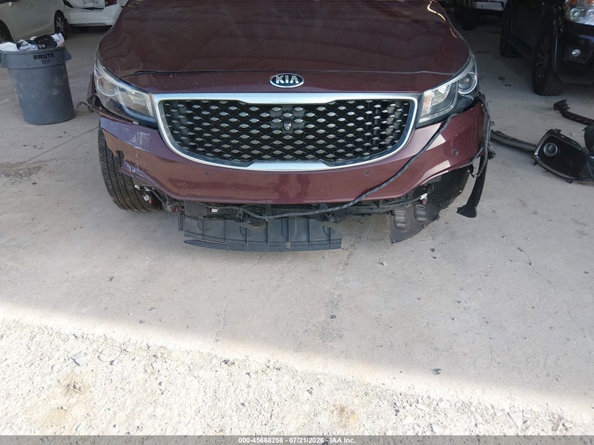 2015 Kia Sedona Sx Luxury VIN: KNDME5C19F6020306 Lot: 45668258