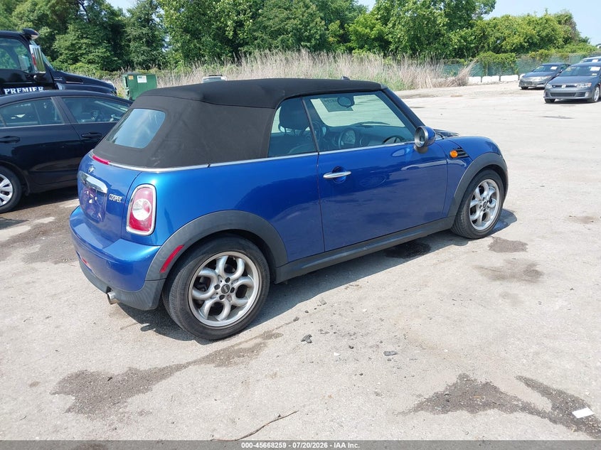 Vin: wmwzn3c57ct265175, lot: 46166859, mini cooper 20124
