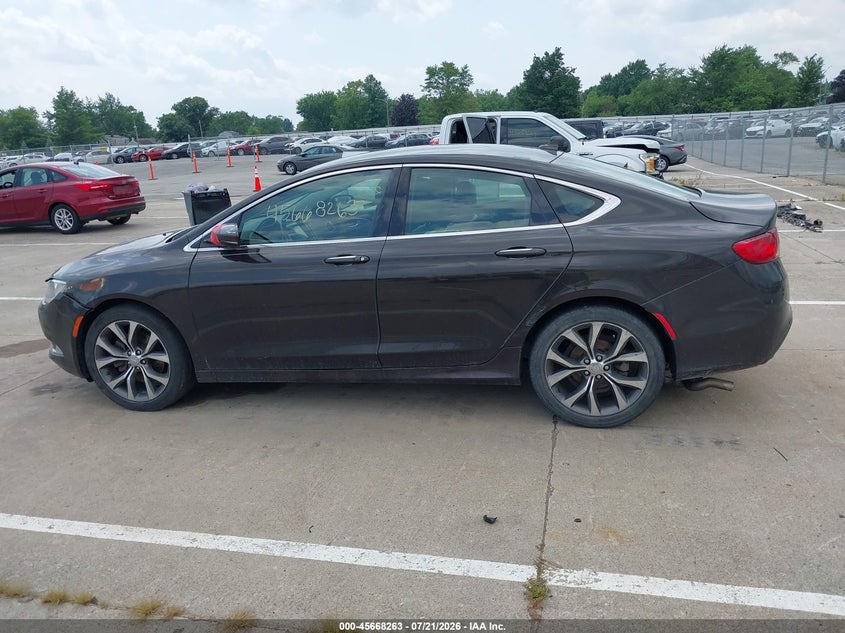 2015 Chrysler 200 C VIN: 1C3CCCCG4FN524301 Lot: 45668263