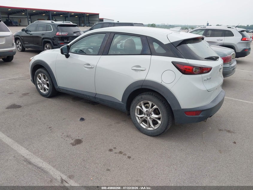 Vin: jm1dkdb70l1465261, lot: 46166866, mazda cx-3 sport 20203